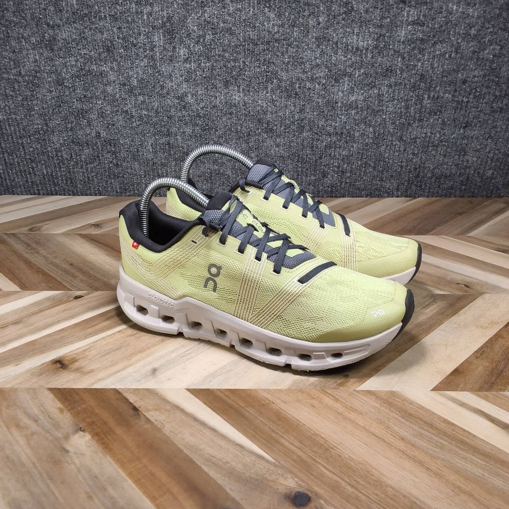 On Cloudgo Women's‎ 9.5 Hay Sand Athletic Running Shoes Sneakers Comfort Mesh